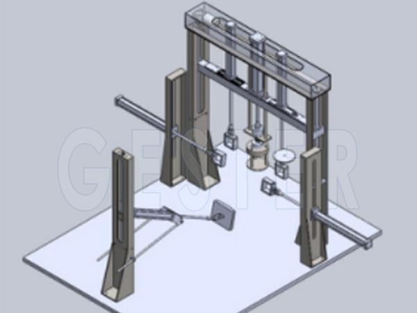 Máquina de pruebas para ensamblaje de sillas (simple posición de trabajo) GT-LB08-2